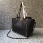 Valentino Borsa Granda Rockstud in Vitello 