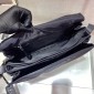 Nylon large padded shoulder bag 