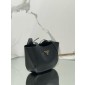 Prada medium leather tote bag