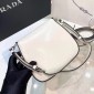 Mini borsa Prada Cleo in pelle spazzolata