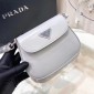 Mini borsa Prada Cleo in pelle spazzolata