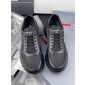 Prada Men's Re-nylon and leather Sneaker,   Size 39-45