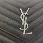 YSL Portafogli Monogram in pelle Con Catena  