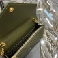 Yves Saint Laurent Cassandre Envelope Chain Wallet 