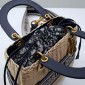  Medium Lady Dior Bag in Wicker  