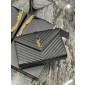 YSL Envelope Borsa Grande In Pelle Grained   