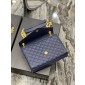 YSL Envelope Borsa Media In Grained Pelle  