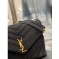 YSL Yves Saint Laurent Medium Chain Bag in Suede