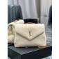 YSL Yves Saint Laurent Medium Bag in Sherling  
