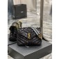 YSL Yves Saint Laurent Loulou Small Bag in Satin and Sequins