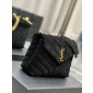 YSL Yves Saint Laurent Loulou Small Bag in Suede 