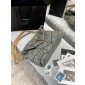 YSL Yves Saint Laurent Puffer Medium Bag in Denium 