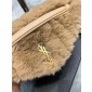 YSL Yves Saint Laurent Puffer Small Bag  in Shearling 