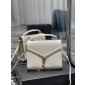 YSL Cassandra Top Handle Medium Bag in Grained leather  