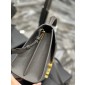 YSL Cassandra Top Handle Medium Bag in Grained leather  
