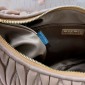 Miu Miu wander matelasse nappa leather hobo bag