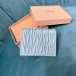 Miu miu Small matelassé nappa leather wallet