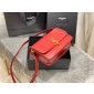 YSL Borsa Satchel Solferino Media in Pelle Box  