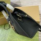 Gucci Small Tote bag with Hook closure-Black