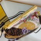 Fendi First Small Borsa Fendace in seta