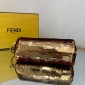 Fendi First Small Borsa in pelle e paillette