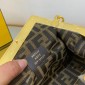 Fendi First Small Borsa in pelle e paillette