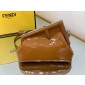 Fendi First Small in patent leather bag