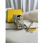 Fendi Baguette Multicolor Canvas Bag