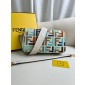 Fendi Baguette Multicolor Canvas Bag