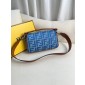 Fendi Baguette Multicolor Canvas Bag