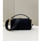 Fendi Baguette FF Canvas Bag