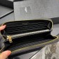 YSL Yves Saint Laurent  Cassandre Zip Around Wallet 