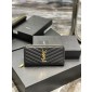 YSL Yves Saint Laurent  Cassandre Zip Around Wallet 