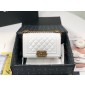 Small Boy Chanel Handbag in Lambskin 