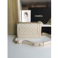 Small Boy Chanel Handbag in Grained leather