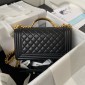 Boy Chanel Flap Bag with Handle