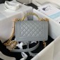 Small Boy Chanel Flap Bag with Handle