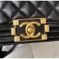 Small Boy Chanel Flap Bag with Handle