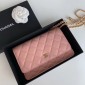 Chanel Classic Wallet on Chain