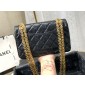 Pelle invecchiata Borsa mini 2.55 Chanel 