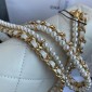 Chanel pearl chain borse 