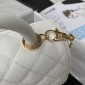 Chanel Pelle Borsa Mini Con Manico