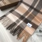Burberry Checked Cashmere scarf 30 x 180cm