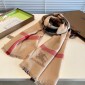 Burberry Soft Cashmere scarf  70 x 200 cm 