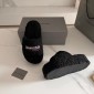 Balenciaga Shearling Slippers