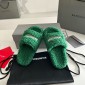 Balenciaga Shearling Slippers