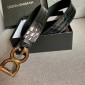 Dolce&Gabbana Cinture 35mm in pelle 