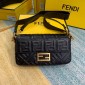 Fendi Baguette Medium Leather Bag 