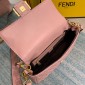 Fendi Baguette Medium Leather Bag 