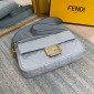 Fendi Baguette Medium Leather Bag 